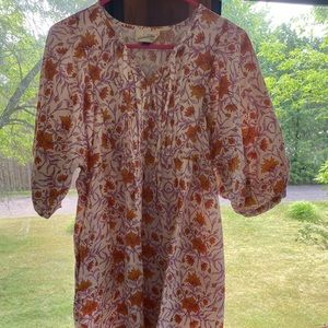 Universal Thread Floral Dress Puff Sleeve